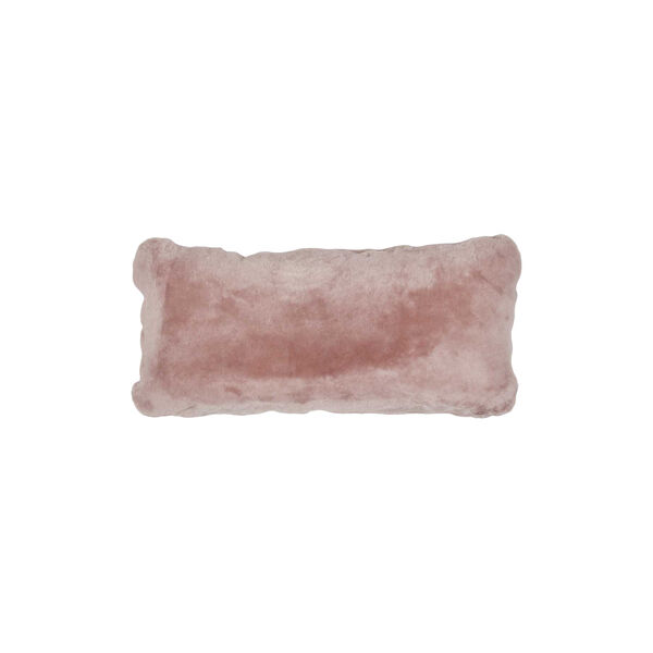 New Zealand Sheepskin Cushion, light purple, NATURES Collection
