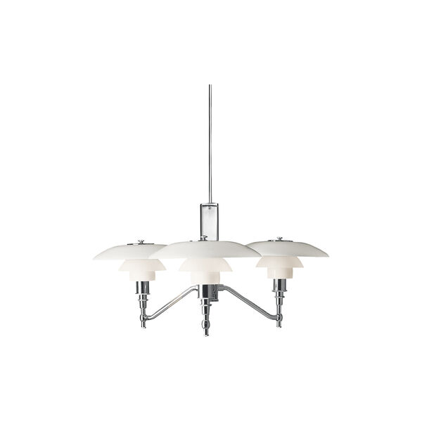 PH 3/2 Academi Pendant, chrome PH 3/2 Academi Pendant, chrome, Louis Poulsen