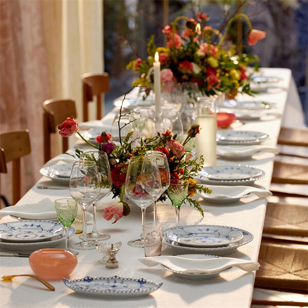 Blue Fluted Full Lace Assiette, Royal Copenhagen