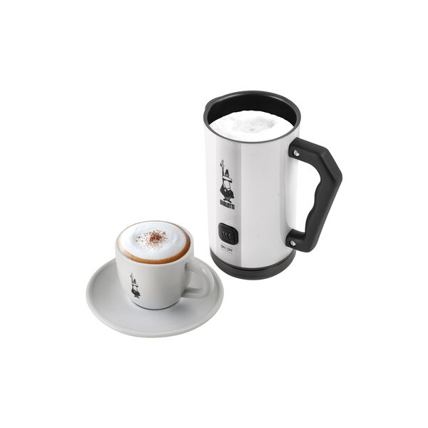 Milk frother electric, white, Bialetti