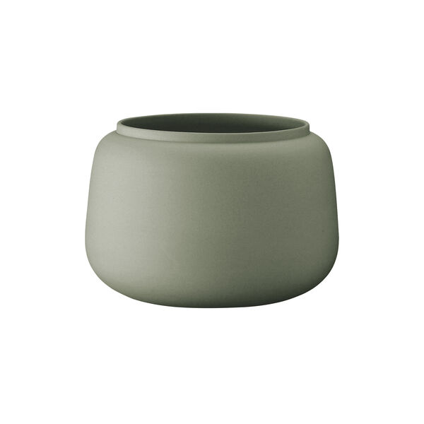 Classic Vase Wide Large, army, Ditte Fischer Copenhagen