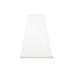 Mono Plastic Rug, white, Pappelina
