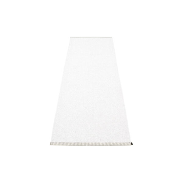 Mono Plastic Rug, white, Pappelina