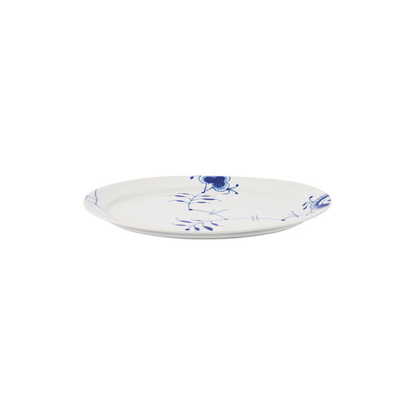 Blue Fluted Mega Oval Dish 35 cm, Royal Copenhagen