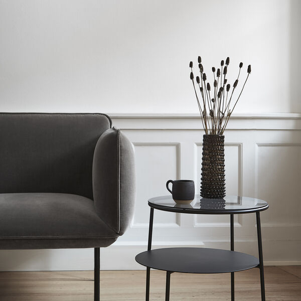 Danish Summer Carafe, black smoke, Kodanska