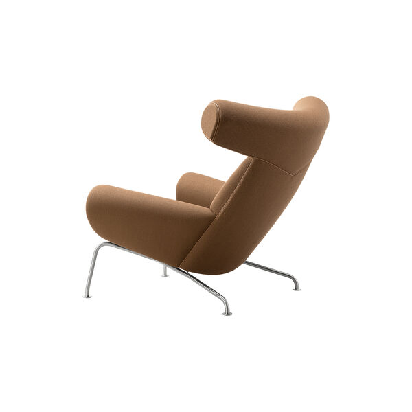 Wegner Ox Chair | Nutshell | Lounge Chair + Ottoman, Fredericia Furniture