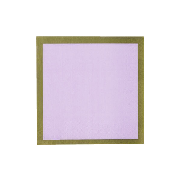 Play napkin, lillac/olive Play napkin, lillac/olive, Iittala