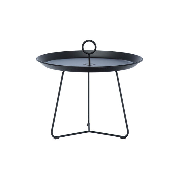 EYELET Tray Table, black, HOUE