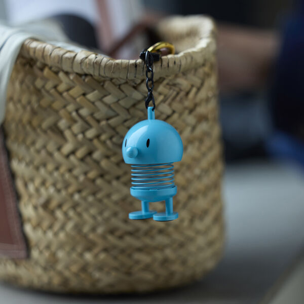 Hoptimist Bumble Bag charm, turquoise, Hoptimist