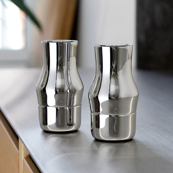 Dorotea Grinder Set, polished steel, Gense