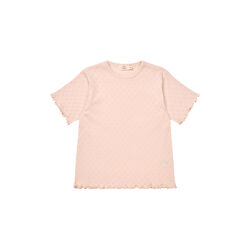 Pointelle Heart T-Shirt, Copenhagen Colors Organics