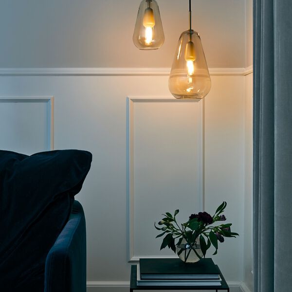 Anoli 1 Small Pendant, nordic gold/gold, Nuura