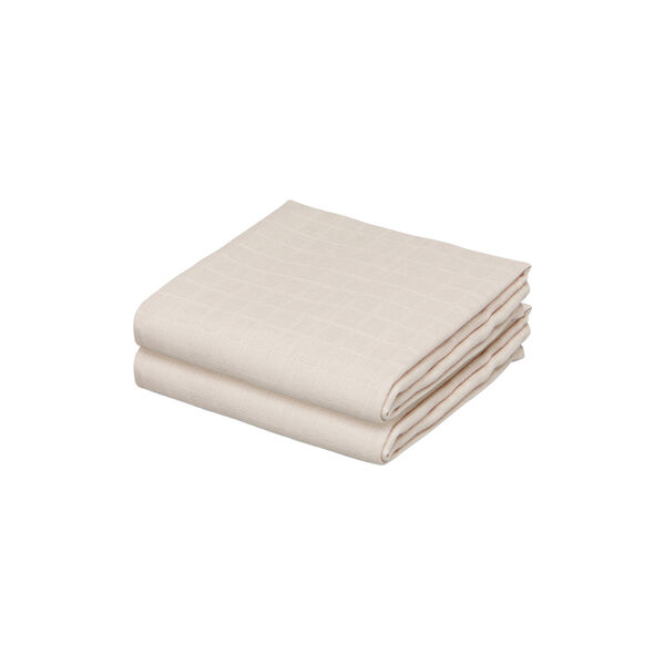 Muslin Cloth 2-pack, almond, Cam Cam Copenhagen