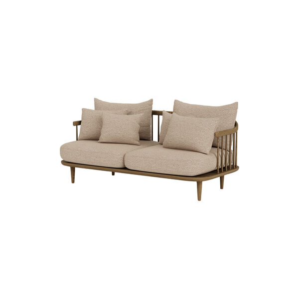 Fly SC2 2-seater Sofa, Karakorum 003/smoked oiled oak, &Tradition