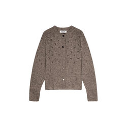 Harmonie Cardigan, hazelnut, CARE BY ME