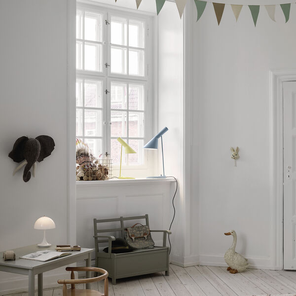 AJ Mini Table Lamp, soft lemon, Louis Poulsen