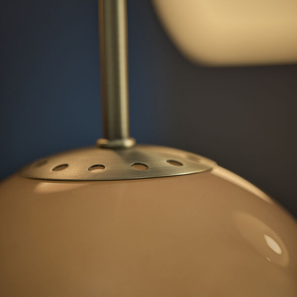 Ball Glass Pendant, amber, FRANDSEN