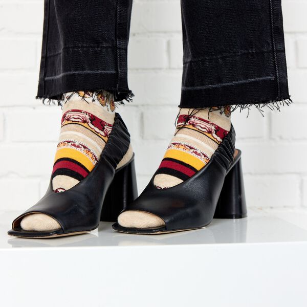 POETRY Socks, sand melange, Bella Ballou