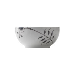 Black Fluted Mega Bowl 73 cl, Royal Copenhagen