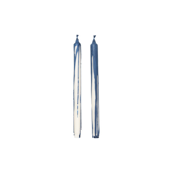 Dryp Candles 2 stk., deep blue, Ferm Living
