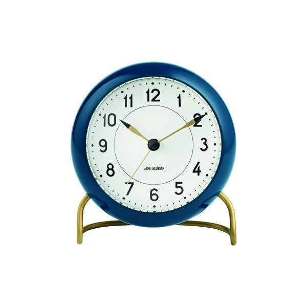 Station Table Watch. petroleum, Arne Jacobsen Clocks