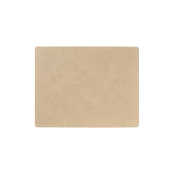 Nupo table mat Square L, sand, LIND DNA