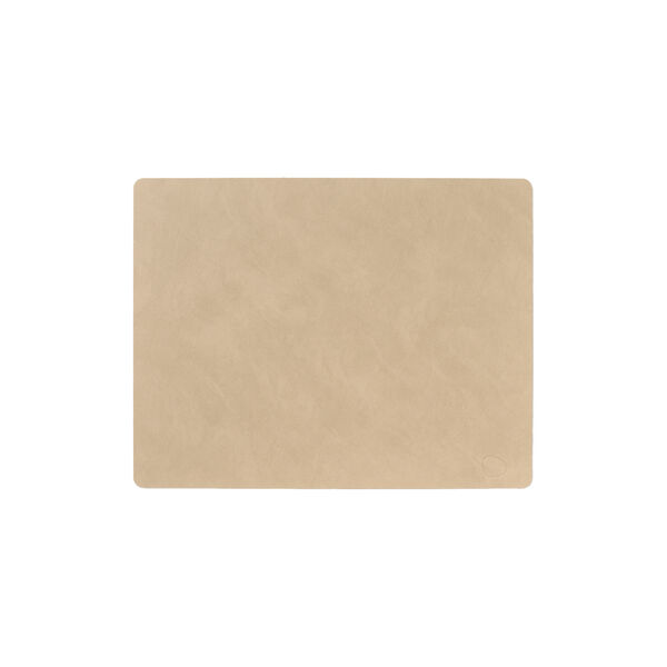 Nupo table mat Square L, sand, LIND DNA