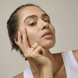 Heart Ring, gold plated, ENAMEL Copenhagen