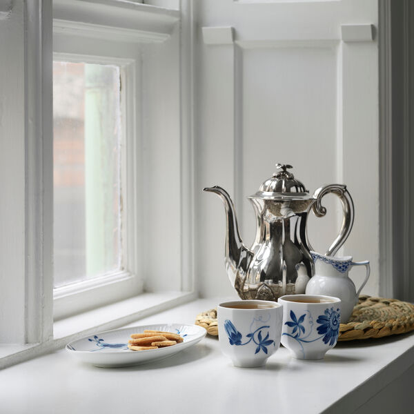 Blue Fluted Mega Assiette 23,5 cm, Royal Copenhagen