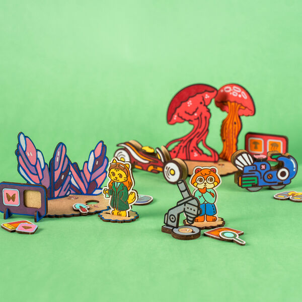 Suntopia Wooden Toy | Eco Detectives, Crateit