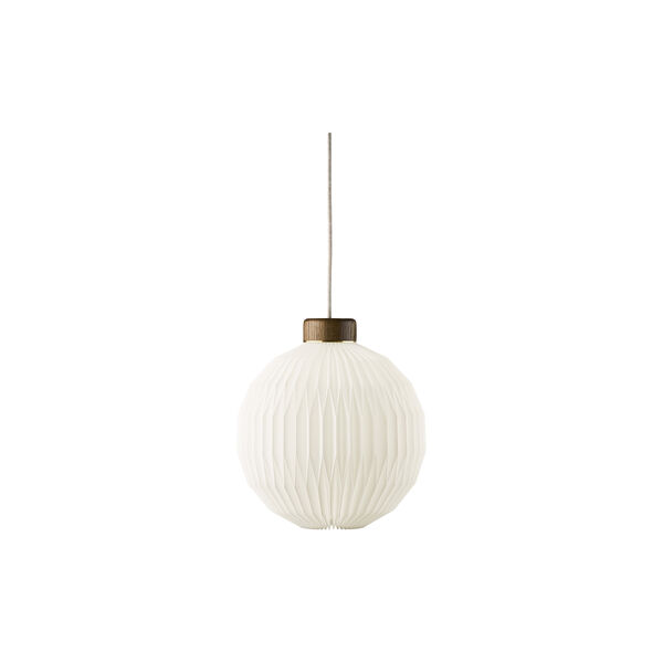 Le Klint 180 Pendant with Paper Shade, smoked oak, LE KLINT
