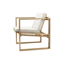 BK11 Lounge Chair, untreated teak, Carl Hansen & Søn