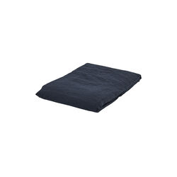 Flat Sheet, navy, Illums Bolighus Collection