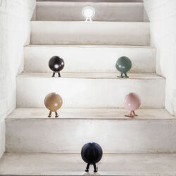 Norbitt LED  Rechargeable Lamp, squid black, Mr. Wattson