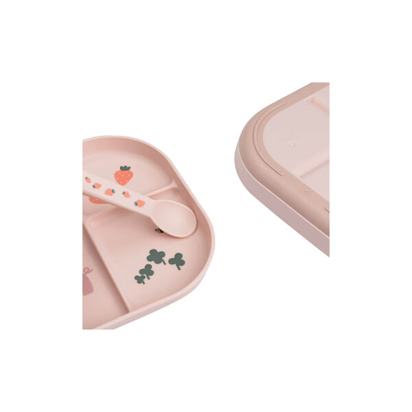 Tiny Farm Foodie Compartment Plate, powder, Done by Deer