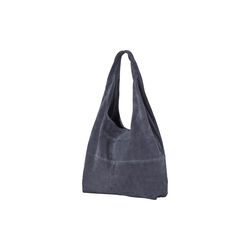 Suede Dalliea Bag, dark blue, Becksöndergaard