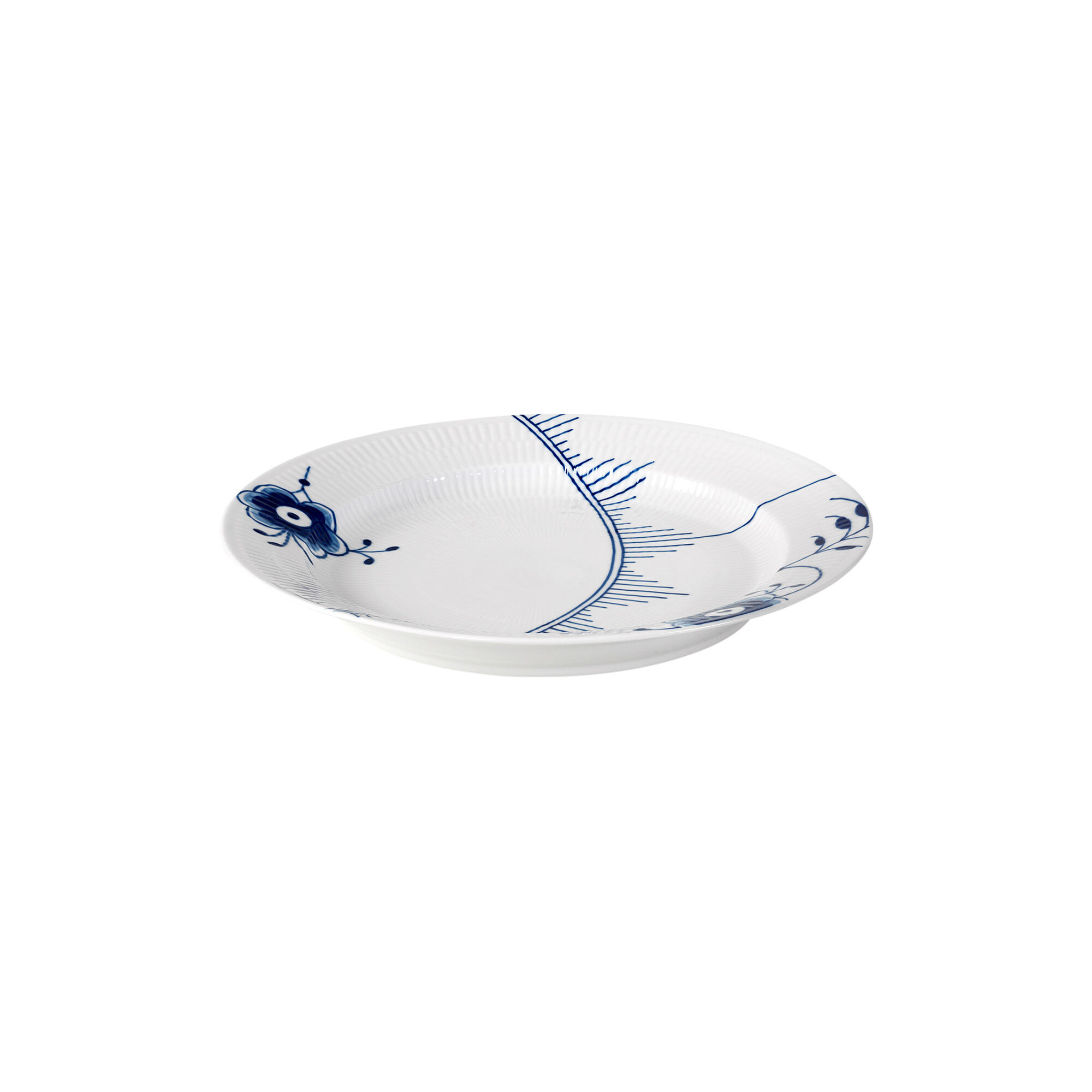   Blue Fluted Mega 皿 21cm Royal Copenhagen Blue Fluted Mega Dinnerware Collection