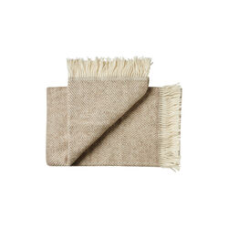 Fan&oslash; Throw, 00119 birch sand, Silkeborg Uldspinderi