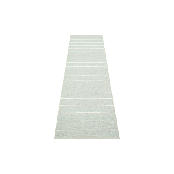 Carl Plastic Rug, sage/seagrass/vanilla, Pappelina
