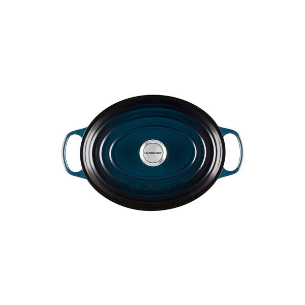 Signature Oval Casserole/oven 31 cm, nuit, Le Creuset
