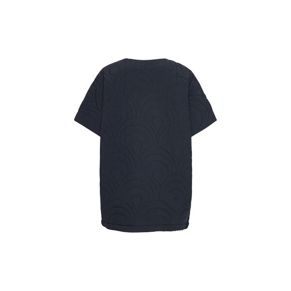 Short Quilted Cape, dark indigo, Ilse Jacobsen Hornb&aelig;k