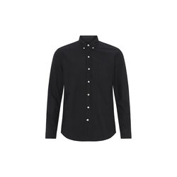 Organic Button Down Shirt, deep black, Colorful Standard