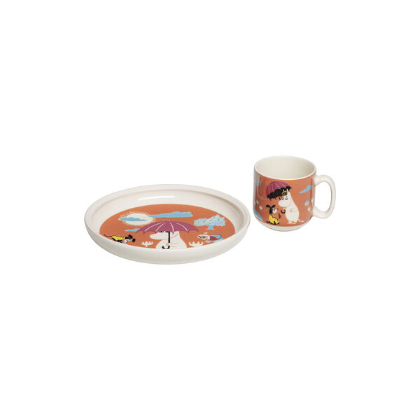 Tableware Kids Under the Umbrella, Moomin Arabia