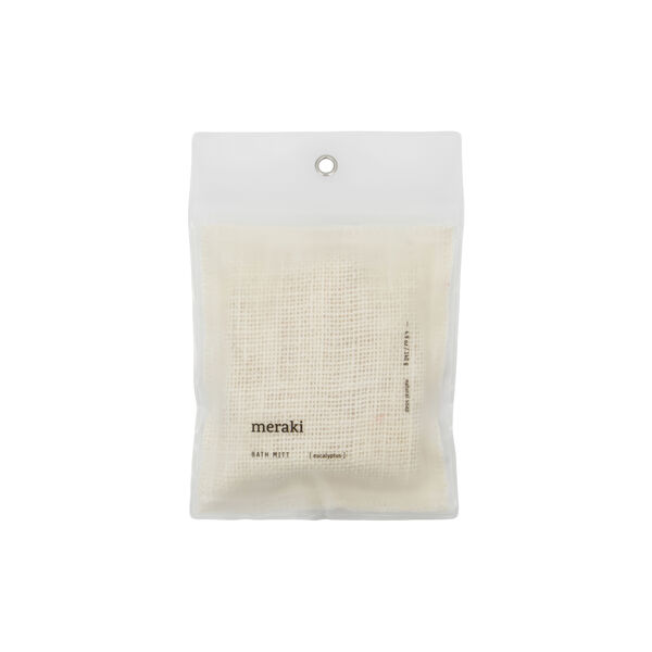 Bath mitt, eucalyptus, Meraki