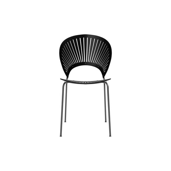 3398 Trinidad Chair, black ash/flint, Fredericia Furniture