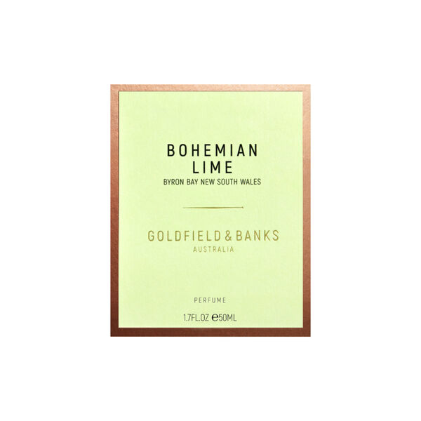 Bohemian Lime Perfume Bohemian Lime Perfume, Goldfield & Banks