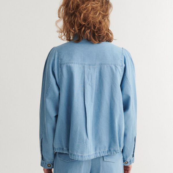 Cody Jacket, light wash, Basic Apparel