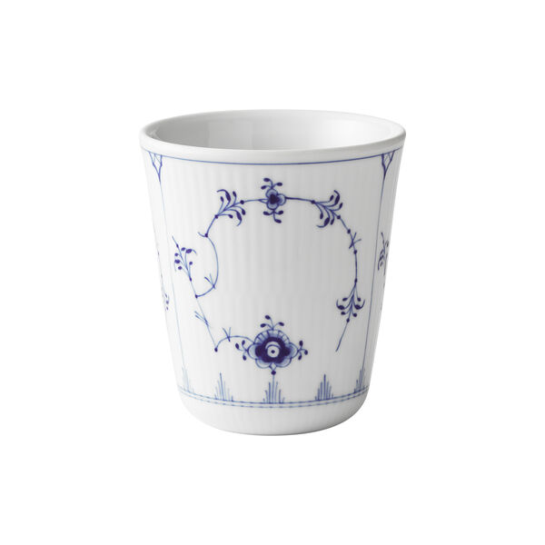 Blue Fluted Plain Thermal Mug 29 cl, Royal Copenhagen