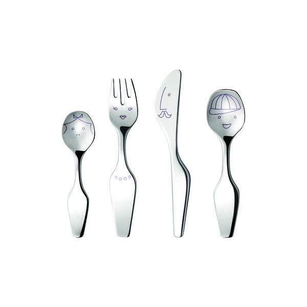 Alfredo The Twist Family Cutlery Set 4 pcs, Georg Jensen