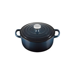 Signature Round Pot &Oslash; 20 cm, nuit, Le Creuset
